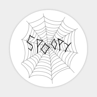 Spoopy Spiderweb Magnet